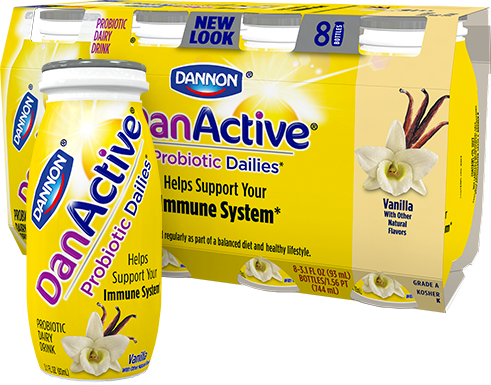 DanActive Vanilla Probiotic Dairy Drink